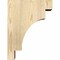 Ekena Millwork Mediterranean Rough Sawn Corbel, Douglas Fir, 6"W x 12"D x 16"H COR06X12X16MED00RDF - alternate 3